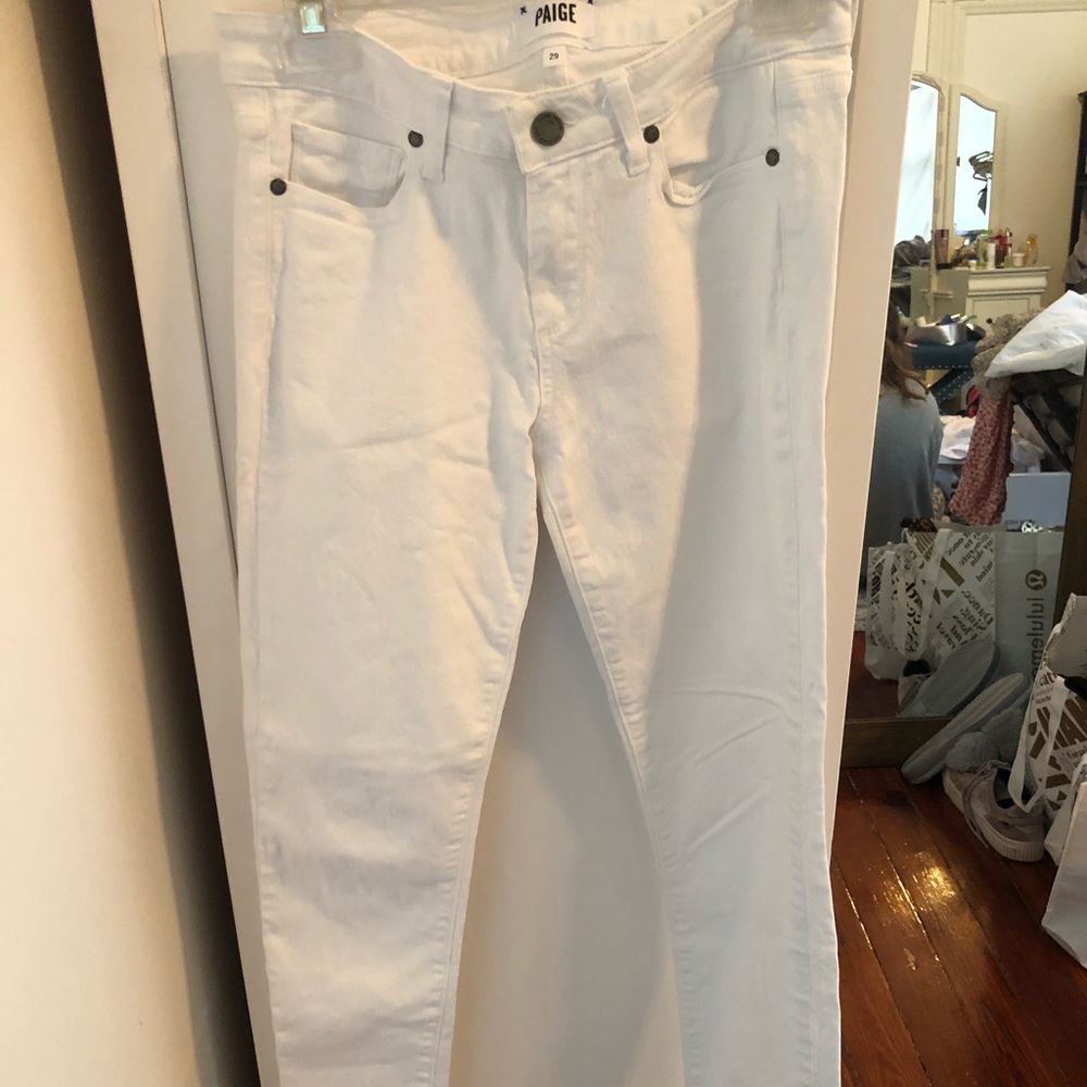 White Paige jeans